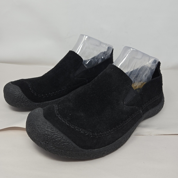 Keen Mens Howser Outdoor  Suede Slip Ons Shoes Sz 8.5 Roomy Comfort Easy On Off - Picture 3 of 12